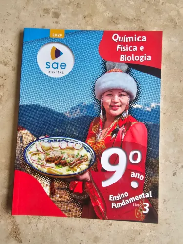 Livro SAE Digital - Química, Física e Biologia (estado de NOVO)