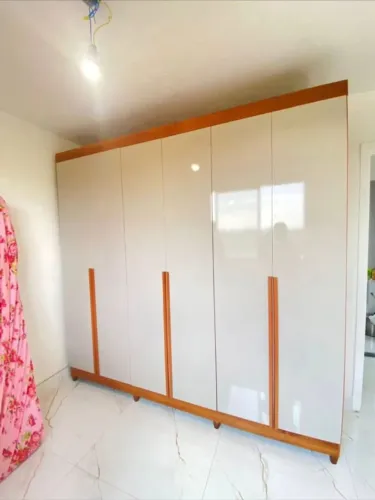 Guarda roupa 100% MDF - Nature off white