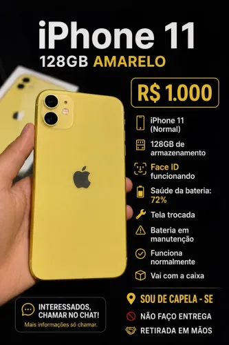 iPhone 11 de 128 gigas