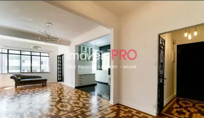 Apartamento 186m² 3 quartos para Venda ou Locação no Jardim Paulista.