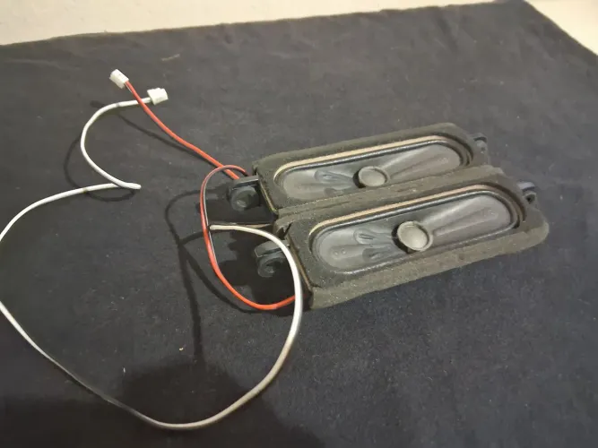Dois alto-falantes internos 10W 8Ohms