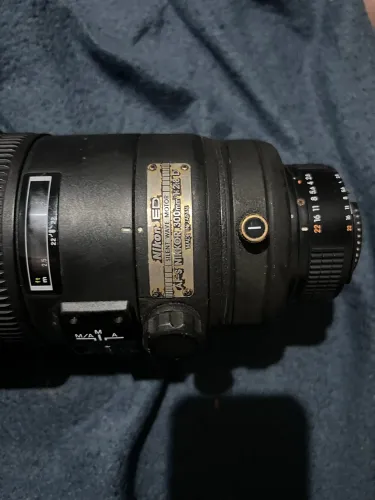 NIKON 300MM 2.8 AFS COM DEFEITO