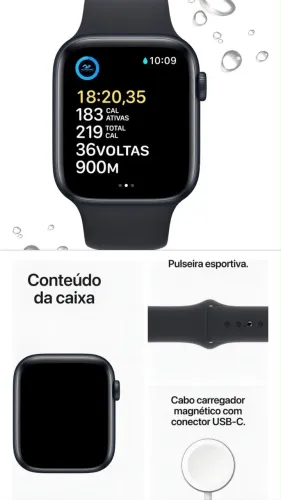 Apple Watch SE 2ª Geração GPS ? Excelente Estado