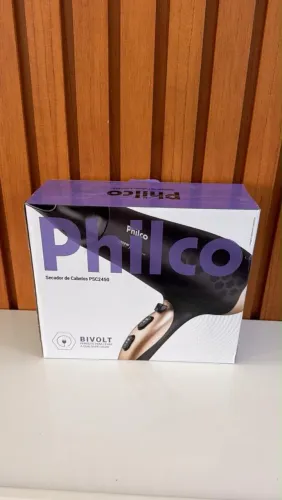 Secador de Cabelos Philco PSC2450 Íons Tourmaline Bivolt 2200W