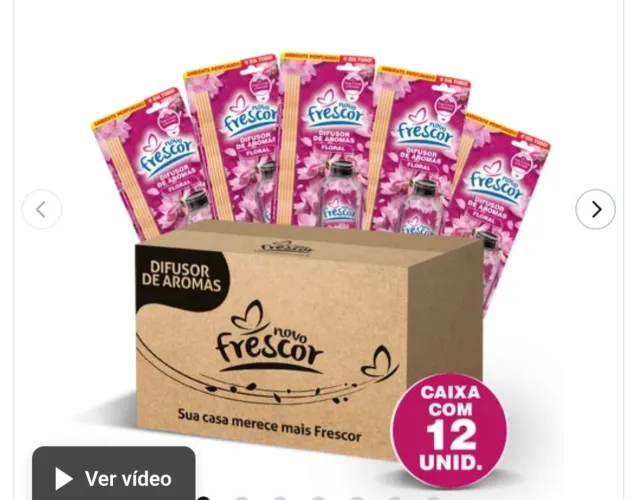 Novo frescor aromatizador ambiente