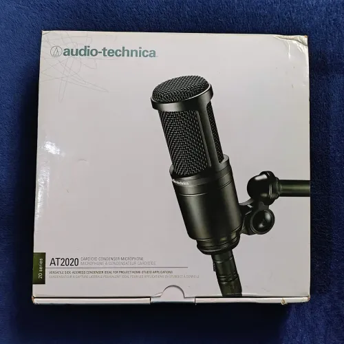 Microfone Condensador Audio Technica At2020