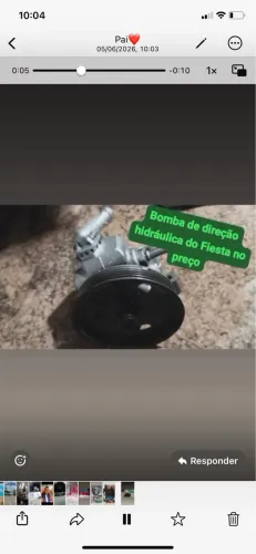 Bomba de direção hidráulica