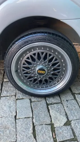 vendo - troco - Rodas BBS Aro 17 + Pneus 195/45/17