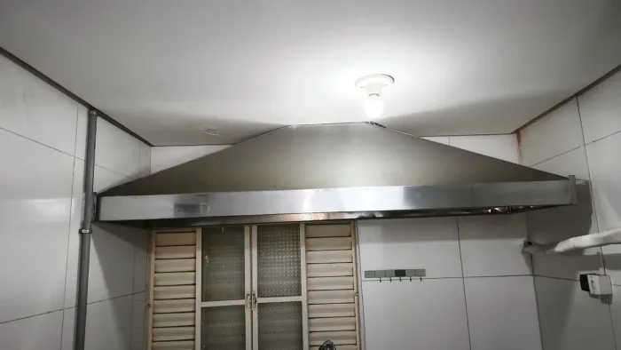 Coifa de inox 2mt com exaustor