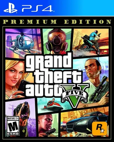 Jogo Grand Theft Auto 5 (GTA 5) premium edition lacrado