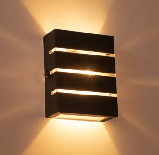 Arandelas de Parede Externa ou Interna Slim Alumínio Starlumen ST2772 Kit 2 peças - NOVA