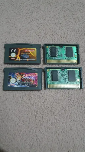 Lote 2 jogos Yu-Gi-Oh para GBA Game Boy Advance - ORIGINAL 