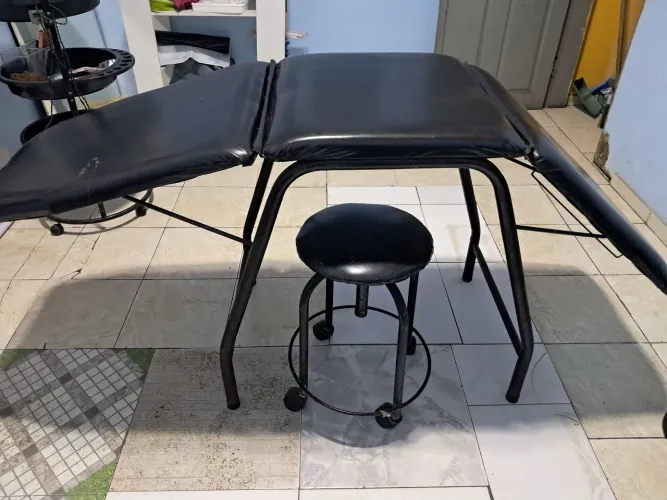 Maca com banco p estética 