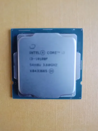 Processador Intel Core I3 10100f, 3.6GHz (4.3GHz Turbo), Cache 6MB, LGA 1200 (sem cooler)