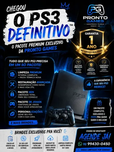 PS3 DEFINITIVO - PRONTO GAMES 