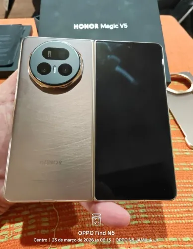 Honor Magic V5 16/512gb global aceito troca