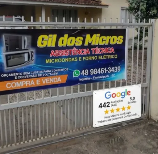 Assistência técnica em microondas e forno elétrico.
