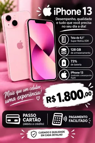 iPhone 13 Rosa 128Gb