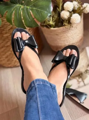 rasteirinha melissa preta 35
