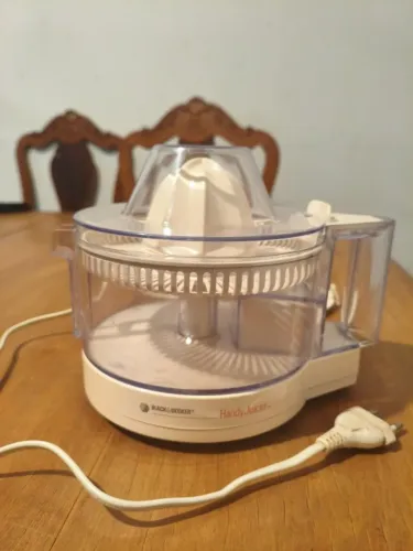 espremedor de laranja black+decker handy juicer