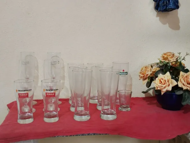 Taças e Copos vidro e cristal