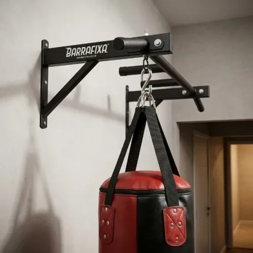 Barra Fixa Parede Musculação Pull-up Pegada Neutra E Aberta