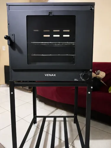 Forno Industrial a Gás Venax FI109 109L com Base - Nunca Usado | Estado de Novo
