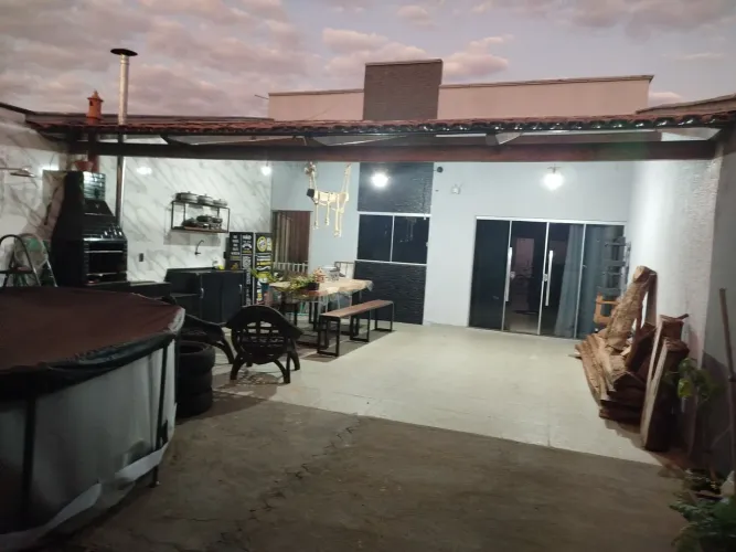 Casa 2 Qt com Área Gourmet Mobiliada