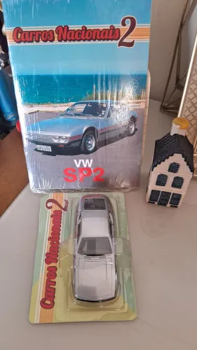 Sp2 Vw Carrinho Miniatura Carros Nacionais Clássicos 2 com fascículo 