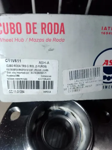 Rolamento traseiro wv