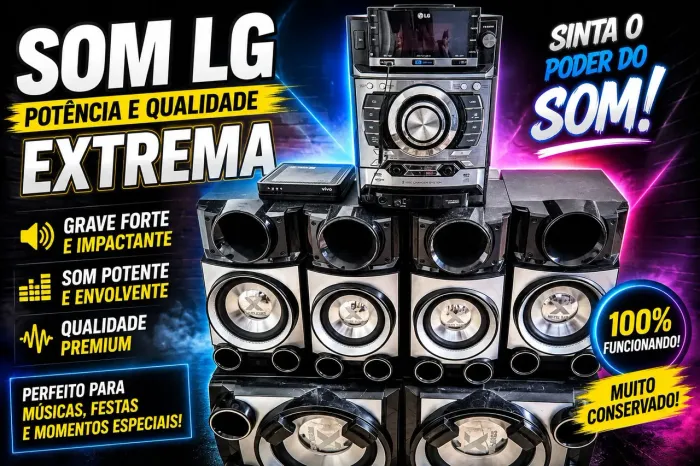 SOM LG - MINI SYSTEM - CM9520 XBOOM