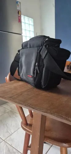 Bolsa case câmera bag fotografia e filmagem tiracolo