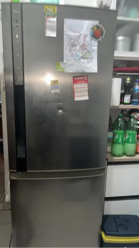 Refrigerador Panasonic Inverter Duplex Frost Free 423 Litros Inox 110v