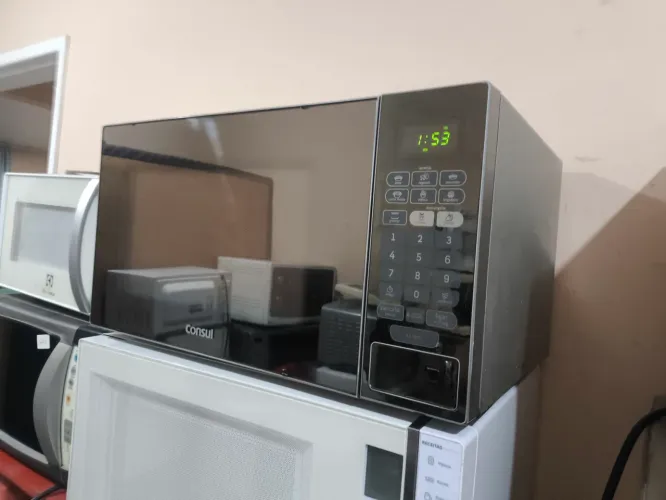 Microondas Consul 30 Litros Espelhado 1350w forte