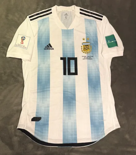 Camisa Argentina 2018 - De jogo - Messi