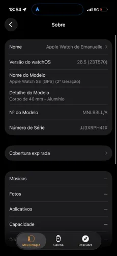 Vendo Apple watch Se (2 geração)