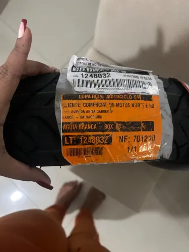Pneu traseiro moto neo125 cc