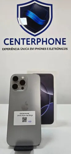 Iphone 16 pro max 256gb - Aceitamos Troca