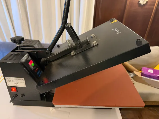 Prensa térmica manual 220V