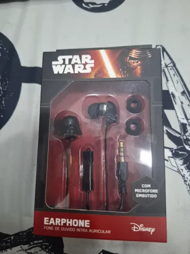 Fone de ouvido Star Wars iwill p2 novo
