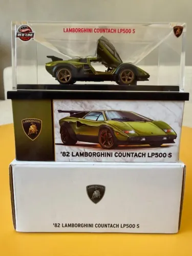 Hot Wheels RLC Lamborghini Countach LP500 S Olive Spectraflame