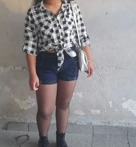 Blusa xadrez feminina
