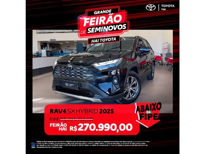 Toyota RAV4 2.5 SX Connect 4X4 Hybrid AUT 2025