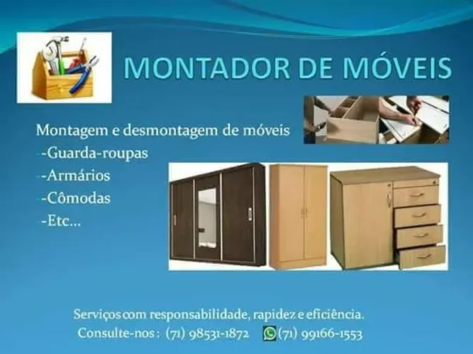 Montador de Móveis DISPONÍVEL HOJE 