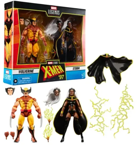 Marvel Legends X-men 97 Wolverine & Storm Action Figure