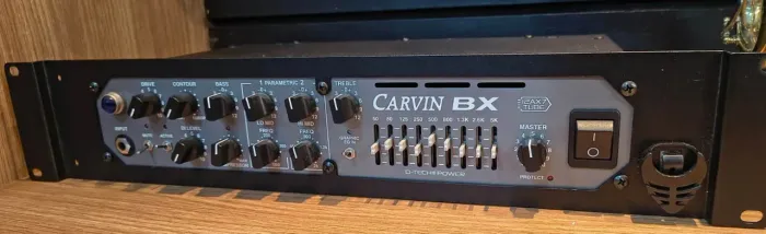 Cabeçote Carvin Bx12AX7 Usado Mixer Instrumentos Musicais