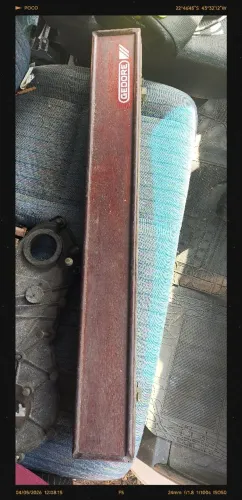 Vendo torquimetro relógio gedore, uma relíquia. Não me atende, 600,00 reais.