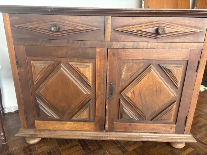Conjunto 2 Buffets Antigos Móveis Moro - Década de 70 - Curitiba