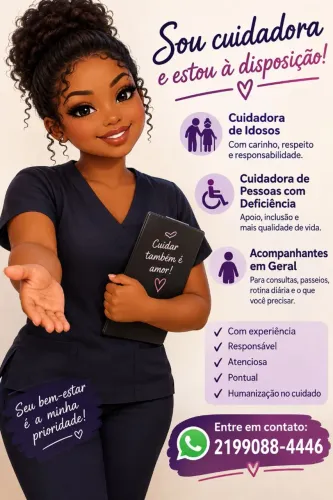 Cuidadora ou faxineira