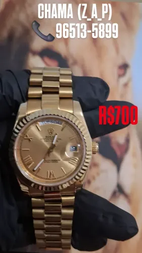 Relógio ROLEX DAY DATE AUTOMÁTICO  DOURADO PRESIDENTE